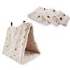 Winter Polka Dot Warm Pet Bird Triangle Cave Cage Hammock Parrot Hanging Bed
