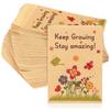 100 Pcs Teacher To Student Wildflower Seed Packets Not Included Seeds Keep Growing Stay Amazing Personalised Mini Paper Packets