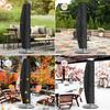 Housse de parasol extérieure imperméable AIMOONSA 280x40/81/50 cm avec tige et fermeture éclair