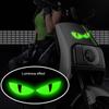 New Motorcycle Front Stickers Windshield Stickers Electric Light Eye Devil Stickers Decoration M2R4