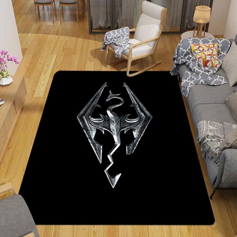 The Elder Scrolls Rug Floor Mat for Living Room or Bedroom Soft and Comfortable Carpet a Gift for Birthday and Holiday.PFF260912076