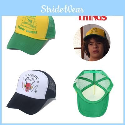 Летняя бейсболка Stranger Things с защитой от солнца, модная желто-черная