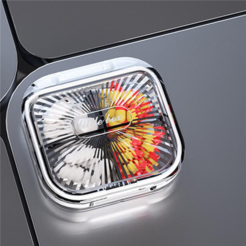 4/6 ячеек ящик для хранения таблеток дорожные коробки для хранения лекарств разделение лекарств мини портативный органайзер контейнер с уплотнительным кольцом