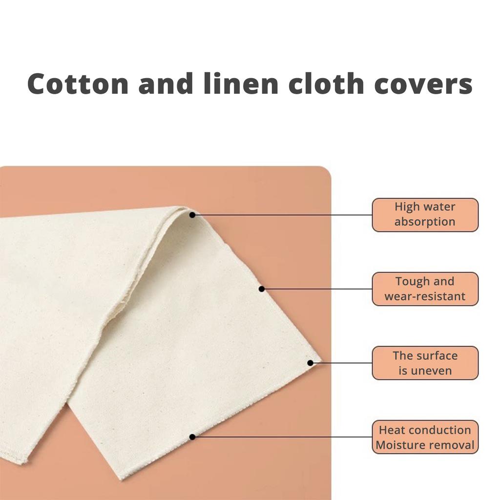 Упаковка из 5 подкладок для расстойки хлеба, принадлежности для подъема хлеба, круглые подкладки Banneton для выпечки на закваске