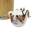 Creative Characters Cup Rim Hanging Ornaments Dolls Micro Landscape Cup Hanging Figures Model Toys