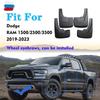 -Для Dodge RAM Pickup 1500 2500 3500 брызговик на крыло, брызговики, брызговики, автомобильные аксессуары, передние и задние, 4 шт.