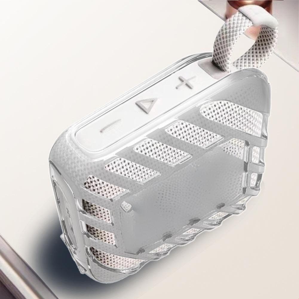 Прозрачный чехол из ТПУ для JBL GO 4, устойчивый к падениям и царапинам, защитный чехол с полым силиконом B9H7