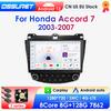 Беспроводной Carplay Android 13 UIS7862S 2din автомобильный радиоприемник мультимедийный плеер для Honda Accord 7 2003-2007 4G навигация GPS BT SWC RDS Bluetooth DVR