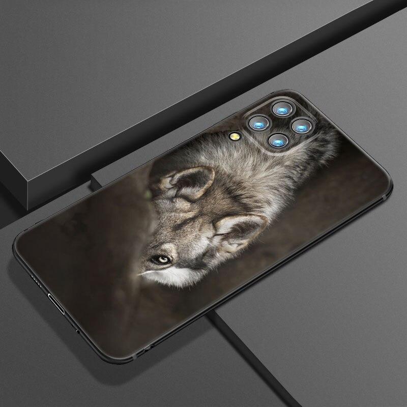 Чехол для телефона с свирепым животным волком для Samsung Galaxy A21 A30 A50 A52 S A13 A22 A32 4G A23 A33 A53 A73 5G A12 A31 A51 A70 A71 A72