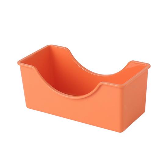 6-дюймовая обеденная тарелка пищевого качества, штабелируемая пластиковая круглая сервировочная посуда для кухни