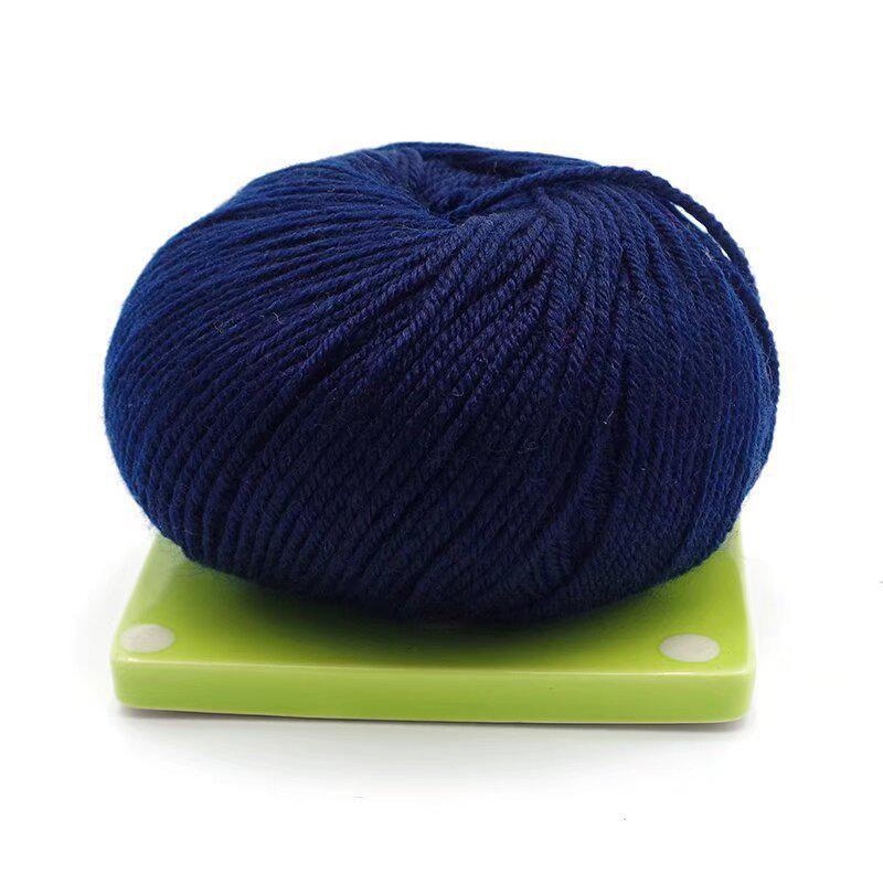 Клубок акриловой пряжи для вязания свитеров, крючков, обуви, тапочек, изделий ручной работы.
