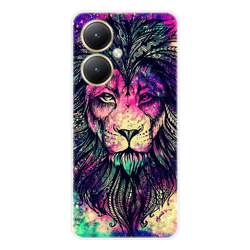 Для Vivo Y27 4G Y 27 5G чехол Мягкая силиконовая задняя крышка Чехол для телефона с рисунком из мультфильма Разнообразие