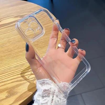 Роскошный прозрачный мягкий акриловый чехол для телефона iPhone 11, чехол для iPhone 14 13 12 11 Pro Xs Max X Xr 8 Plus SE, противоударный чехол