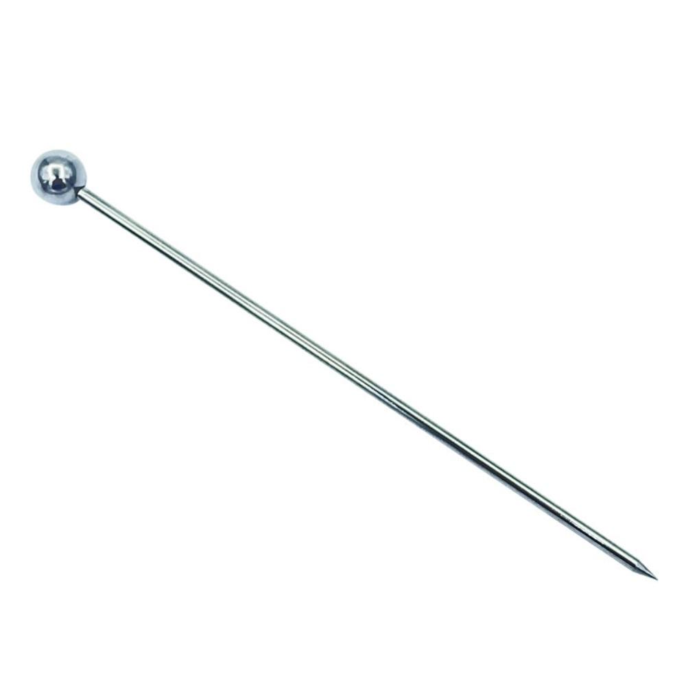 20Pcs Stainless Steel Martini Picks Silver Color Drink Stirring Sticks Cocktail Skewers Wedding