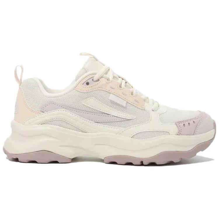 FILA Wood Block V2 Cushioning, Wear Resistant Low top Casual Shoes Unisex Purple Gray 1RM02749G_155