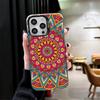 Мягкий чехол для телефона в стиле мандалы для iPhone 15 16 17 Pro Max 17Air 16E 14 Plus 13 12 Mini Ударопрочный задний корпус