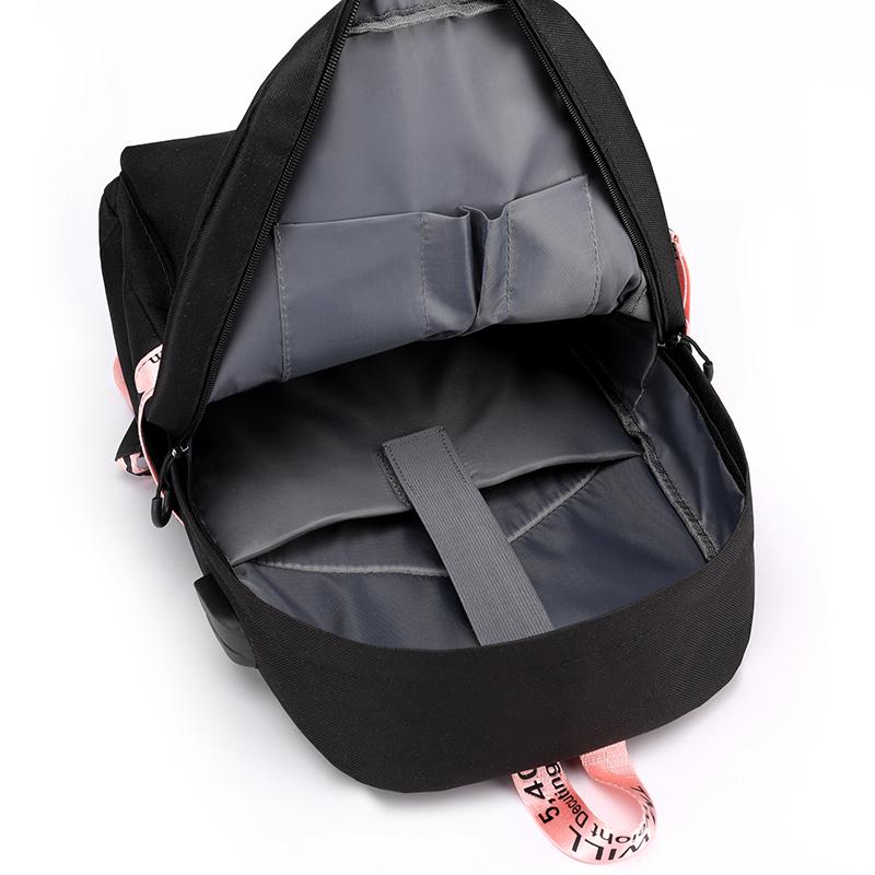 Рюкзак с принтом «Маленький медведь», 26 английских букв, детский рюкзак для школы для мальчиков и девочек, сумка для книг с героями мультфильмов, кавайная школьная сумка для школьников