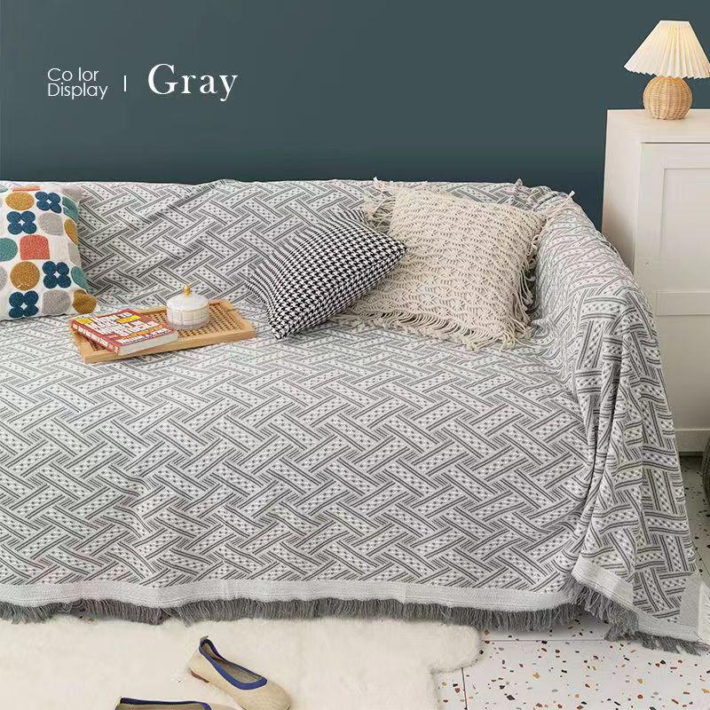 Покрывало и чехол для дивана и подушки Nordic Full-Cover - для всесезонного использования