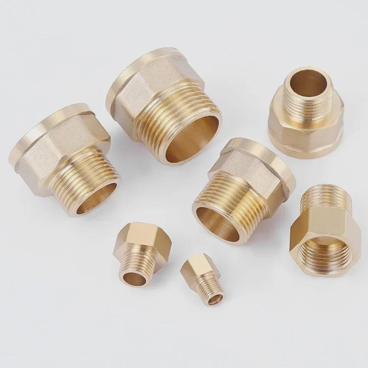 Медный переходник 2346 1/4" для внутренних/внешних соединений проводов - принадлежности для водопроводных/газопроводных труб