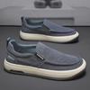 Fashion Men's Casual Shoes Breathable Canvas Shoes Comfort Sneakers for Men Designer Loafers Light Slip-on Driving Shoes Zapatos Hombre
