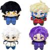 Mini Anime Plush Toy Michel Caesar Mikage Reo Nagi Seishiro Chigiri Hyoma Bachira Meguru Cute Stuffed Starfish Body Doll Gifts