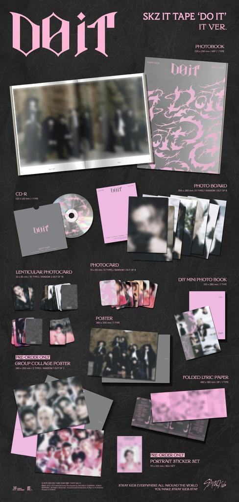 STRAY KIDS SKZ IT ЛЕНТА DO IT Корейская версия - [ ] (ИТ ВЕР.)