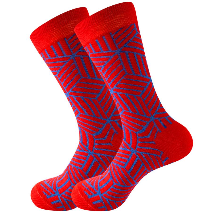 1 пара мужских носков с героями мультфильмов, удобные теплые носки с изображением утки, кокосовой пальмы, пончика, модные носки, подарочные носки в виде торта, полосатые рождественские подарки