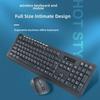 "2.4G Wireless Keyboard and Mouse Set for Home, Office, and Notebook Use - USB"