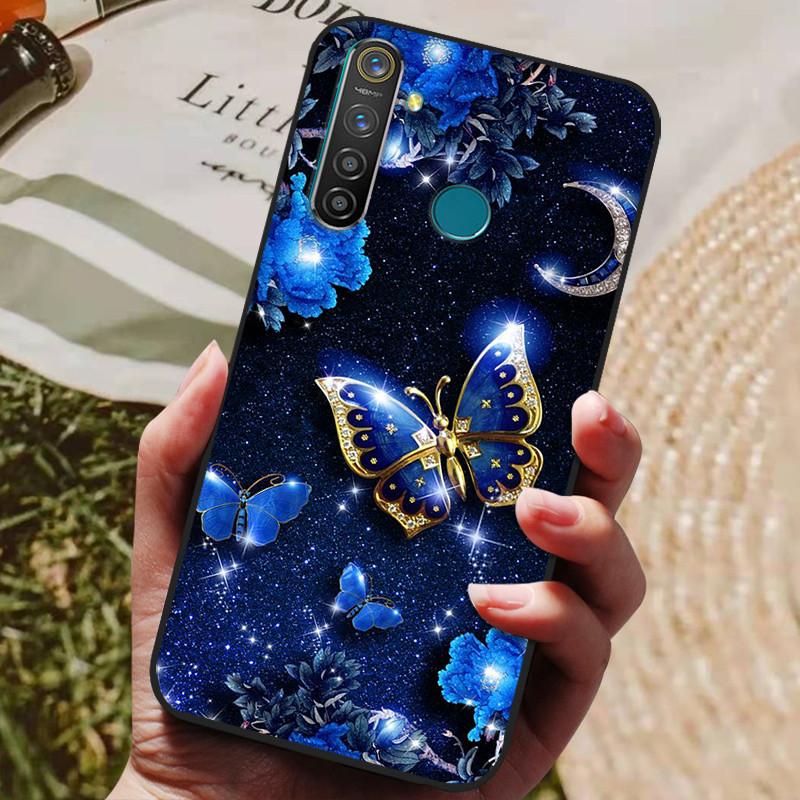 Чехол для Oppo Realme 5 Pro Силиконовая задняя крышка Чехол для телефона для Oppo Realme 5i 5S 5 Pro Чехлы Realme5 Pro 5i 5S Мягкий бампер coque