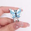 Butterfly Shape Golf Ball Marker Brim Clip Golf Hat Marker Golf Lovers Golf Cap Clip  Women Girls