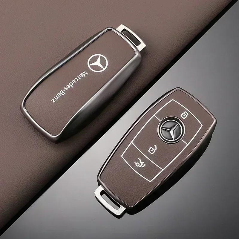 AAVI1 Fashion TPU Car Smart Remote Key Case Fob Cover Shell For Mercedes Benz A C E S G Class GLC CLE CLA W177 W205 W213 W222 X167 AMG