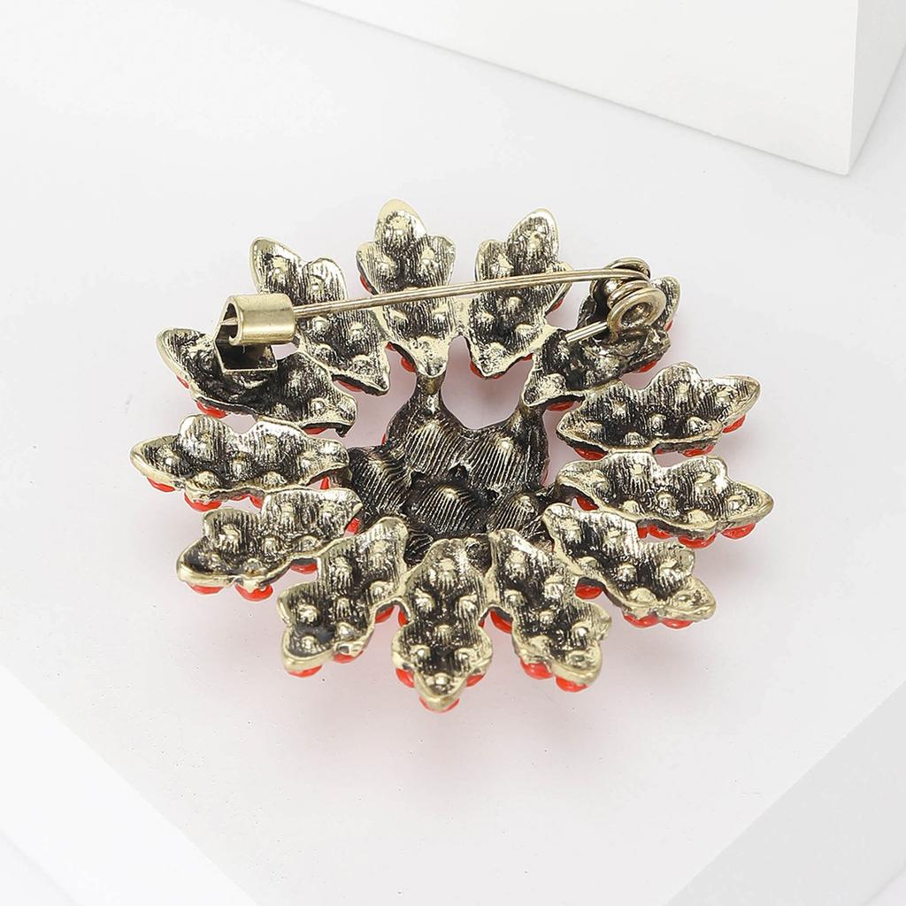 Брошь в стиле барокко в стиле ретро, турецкая синяя брошь, модные аксессуары