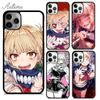 Чехол для телефона Himiko Toga Boku No Hero Academia для iPhone 11 12 13 14 Pro Max mini XR XS SE 2020 6S 7 8 Plus Samsung S21 S22