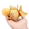 Lilizzhoumax Realistic Goldfish Plush Toy, Ornamental Fish Toy, Beautiful, Small, Cute Fish Toy, Bag Pendant Decoration, Christmas Decoration