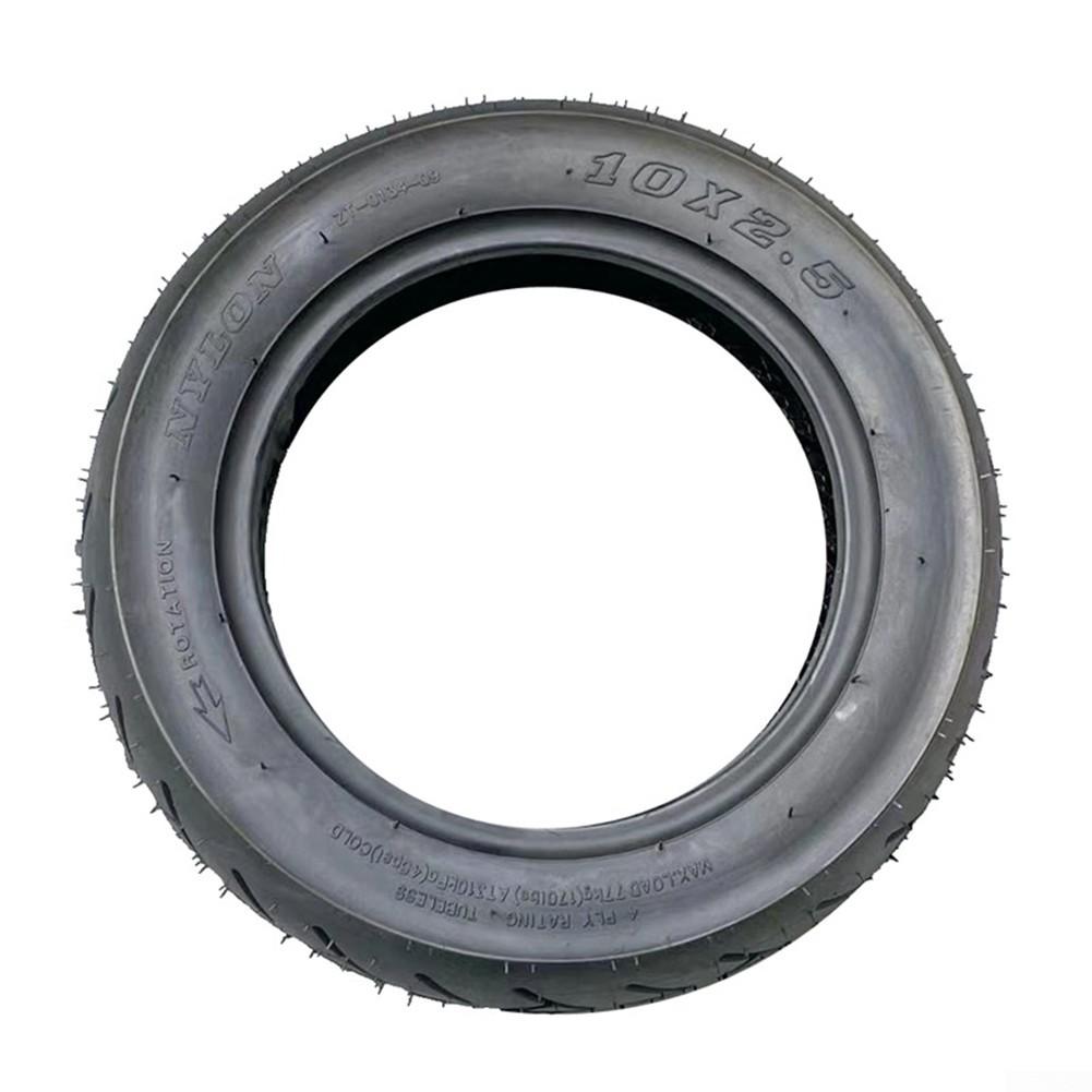 10X2.50 шины черного цвета для электрического скутера резиновые утолщенные шины