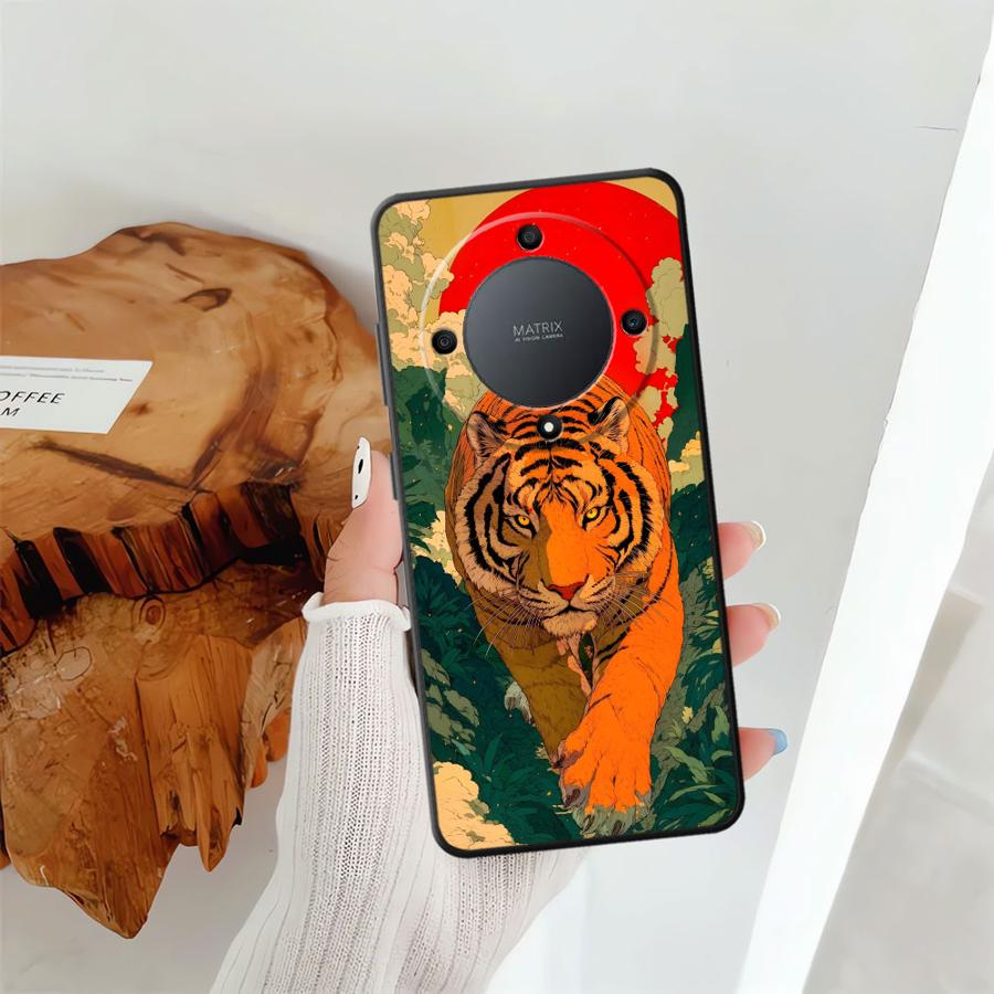 Крутой чехол с тигром и леопардом для Honor X8 X9a 70 8X X5b 200 400 Lite Magic5Lite X7 X6 90 Чехол для телефона
