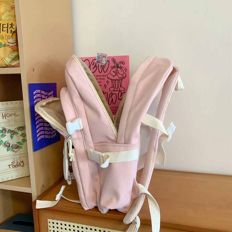 Цветной контрастный студенческий школьный рюкзак в студенческом стиле, женский рюкзак большой вместимости, школьный рюкзак для младших школьников