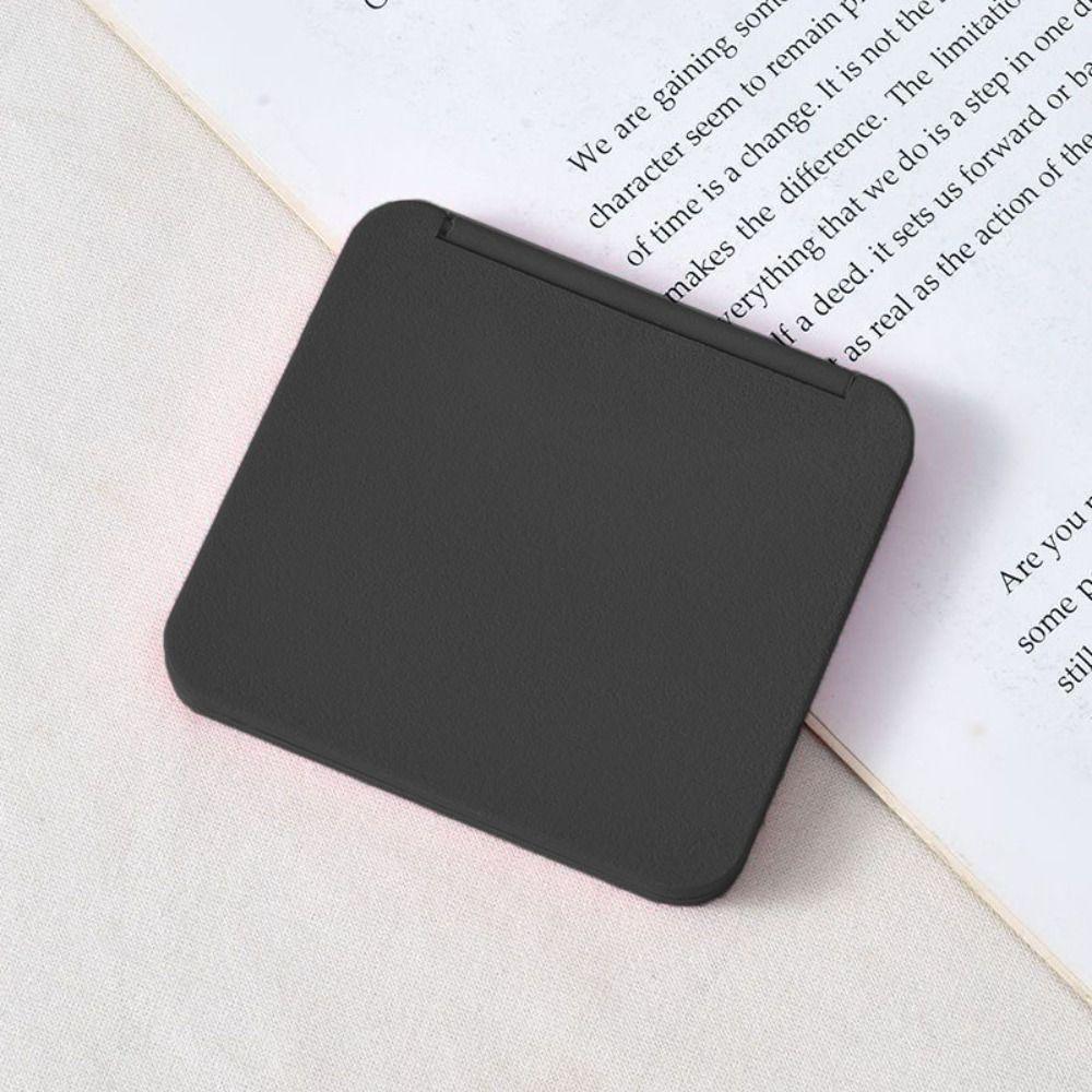 High Definition Portable Folding Mirror Square Desktop Decorative Mirror  Girl Lady