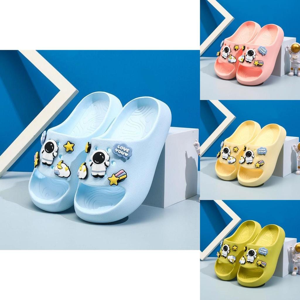 Очаровательные детские тапочки-мини-астронавты, удобные домашние шлепанцы из ЭВА для мальчиков