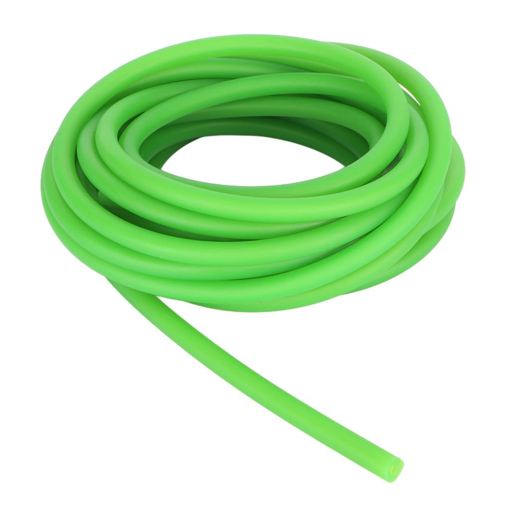 5m   Accessories Natural Latex Band Latex Resilient   Tube for Catapult Outdoor Hunting Fluorescent Green