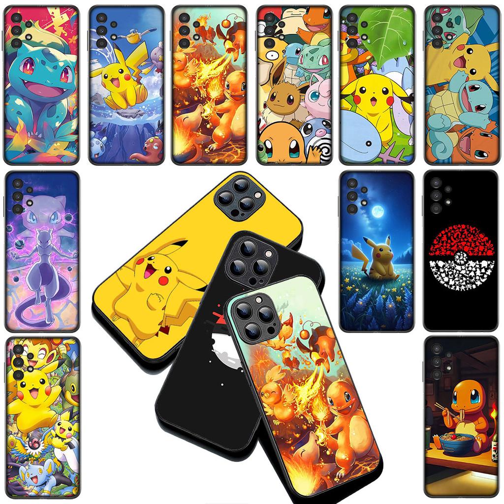 Wallpaper P-Pokemons GO P-Pikachus Cover for Huawei P30 P20 Mate 20 Lite Pro Y9 Y7 Y6P Y7A 2019 Y9A P Smart Coque Phone Case