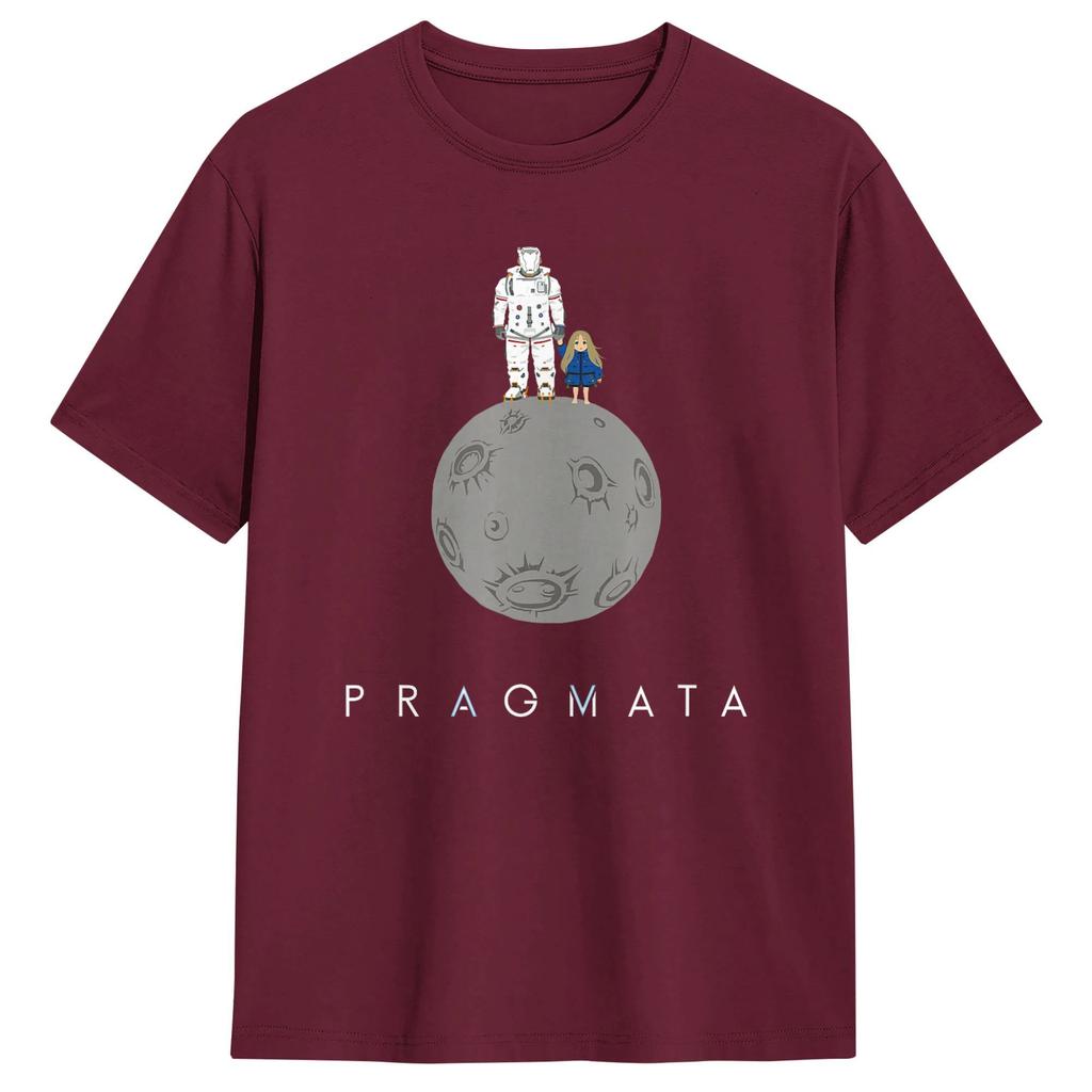 Pragmata Diana Аниме Футболка Унисекс Винтажные Футболки Пляжная Круглый Вырез Харадзюку Футболка Оптом Одежда Большого Размера