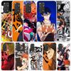Чехол-книжка Haikyuu Oya Volleyball Anime для телефона Xiaomi Redmi Note 15 14 13 12 Pro Plus 14S 11S 11T 11E 10S 10 4G с рисунком