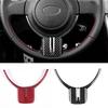 Настоящее углеродное волокно для Subaru BRZ Toyota 86 2012 2013 2014 2015 2016 Наклейка на руль автомобиля, внутренняя отделка