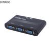 2 Ports VGA Switcher Splitter 2 Ways VGA Video Switch Adapter Converter Box for PC Monitor Accessories