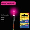 2 шт. Светящийся дрейфующий хвост Светодиодный электронный ночной светящийся поплавок для рыбалки Рыболовные инструменты