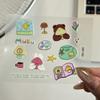 Korean INS Style Cute Spotty Dog Jelly Relief Stickers Spring Theme DIY Decorative Stickers