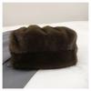 Cute Large Capacity Crossbody Bag Wrinkle Relaxed Texture Mink Fur Shoulder Bag Solid Color Ladies Handbags Female