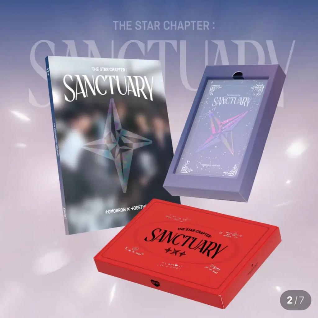 sealed TXT Album txt Chapter of Stars Tomorrow X Together Sanctuary
