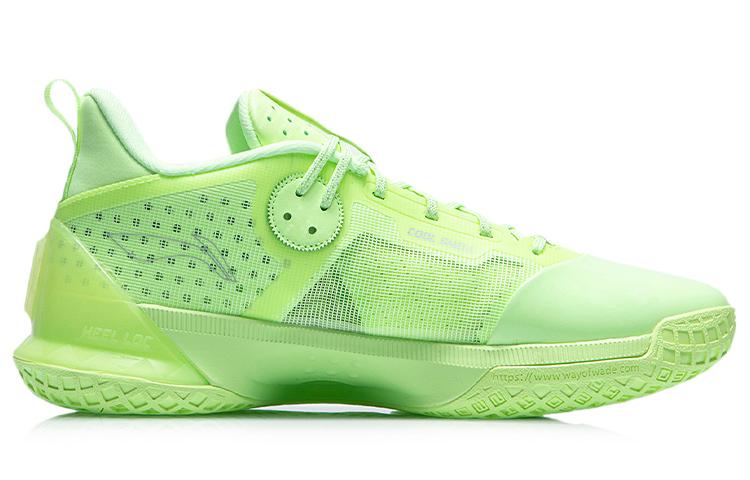 Li Ning Кроссовки для баскетбола All Day 6 Мужские Низкие Флуоресцентный Ледяной Желтый ABPR019-1